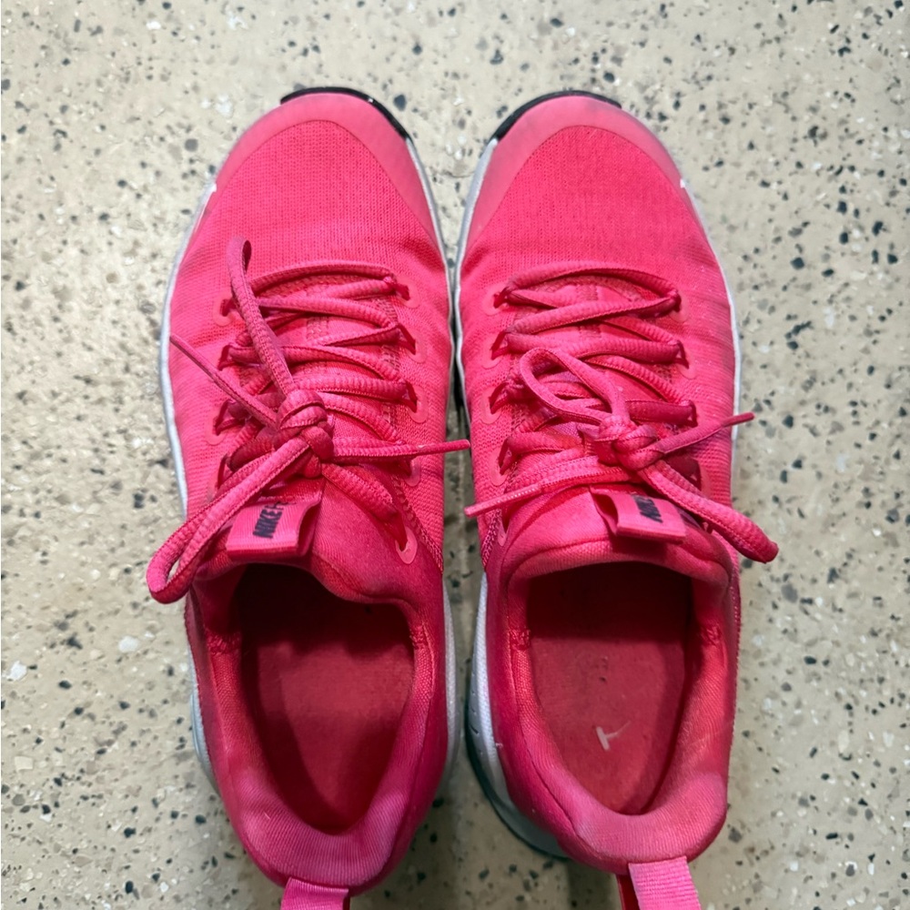 Nike Pink Athletic Sneakers with Mesh Upper